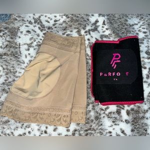 Bottoms butt lift short (M) & L/M Band Waist trainer